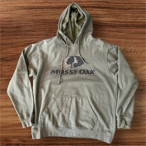Vintage Mossy Oak Green Hoodie size L